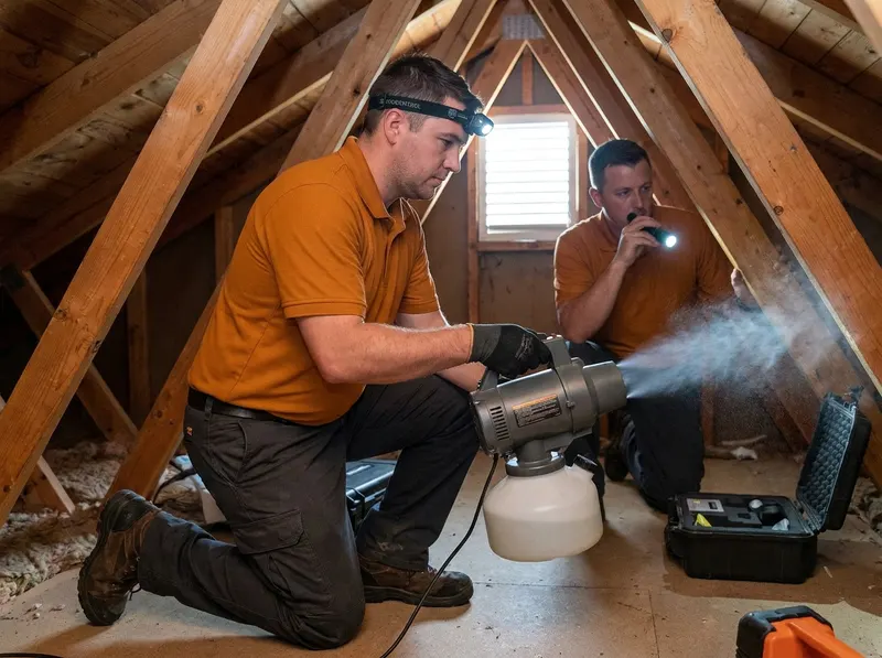 Attic and Crawlspace Decontamination in Glendale, CA