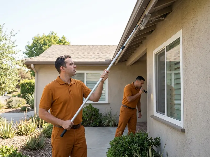 Spider and Perimeter Web Abatement in Glendale, CA